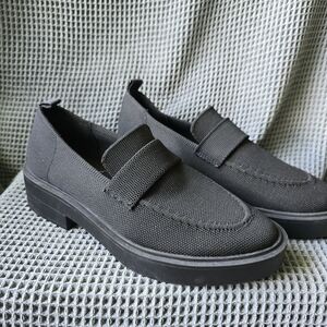 Elegant Black Slip-On Loafers